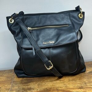 Franco Sarto Faux Leather Crossbody Messenger Bag Purse Pocketbook Handbag